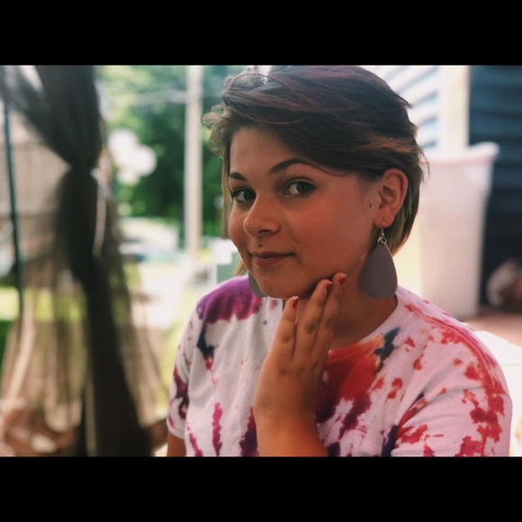 Teardrop Earrings - Picture 2 of 2